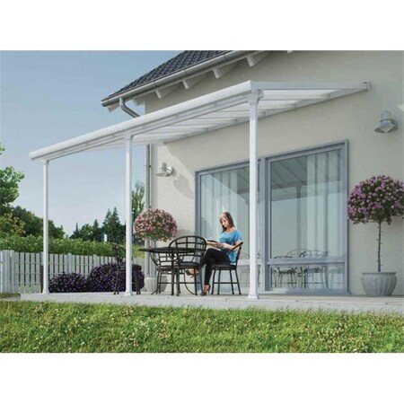 Palram Palram - Canopia HG9314 Feria Patio Cover - 10 ft. x 14 ft. - White HG9314